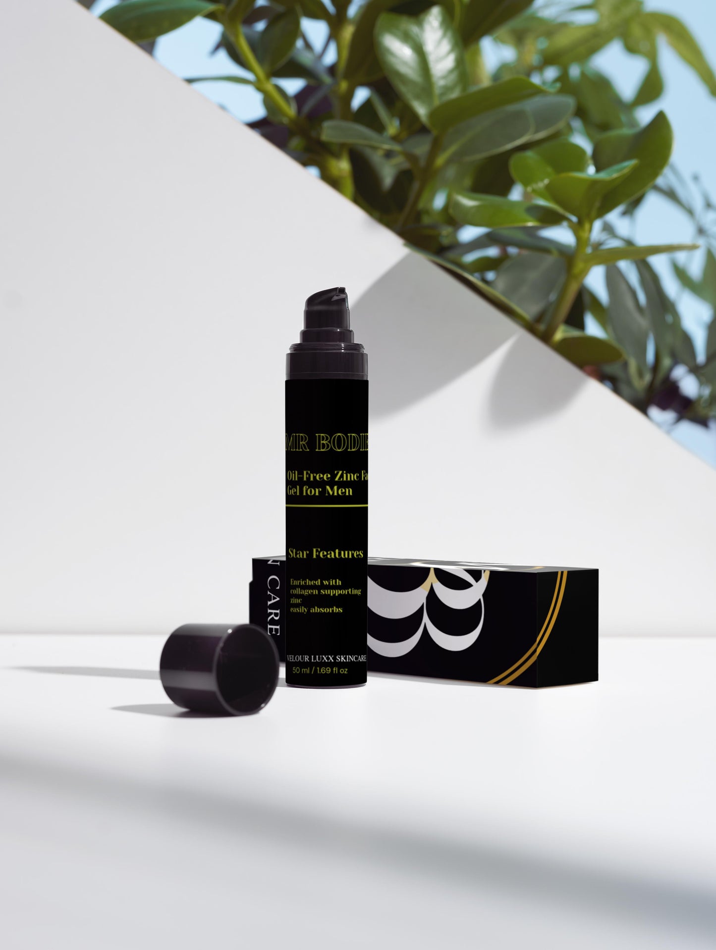 Oil-Free Zinc Face Gel for Men