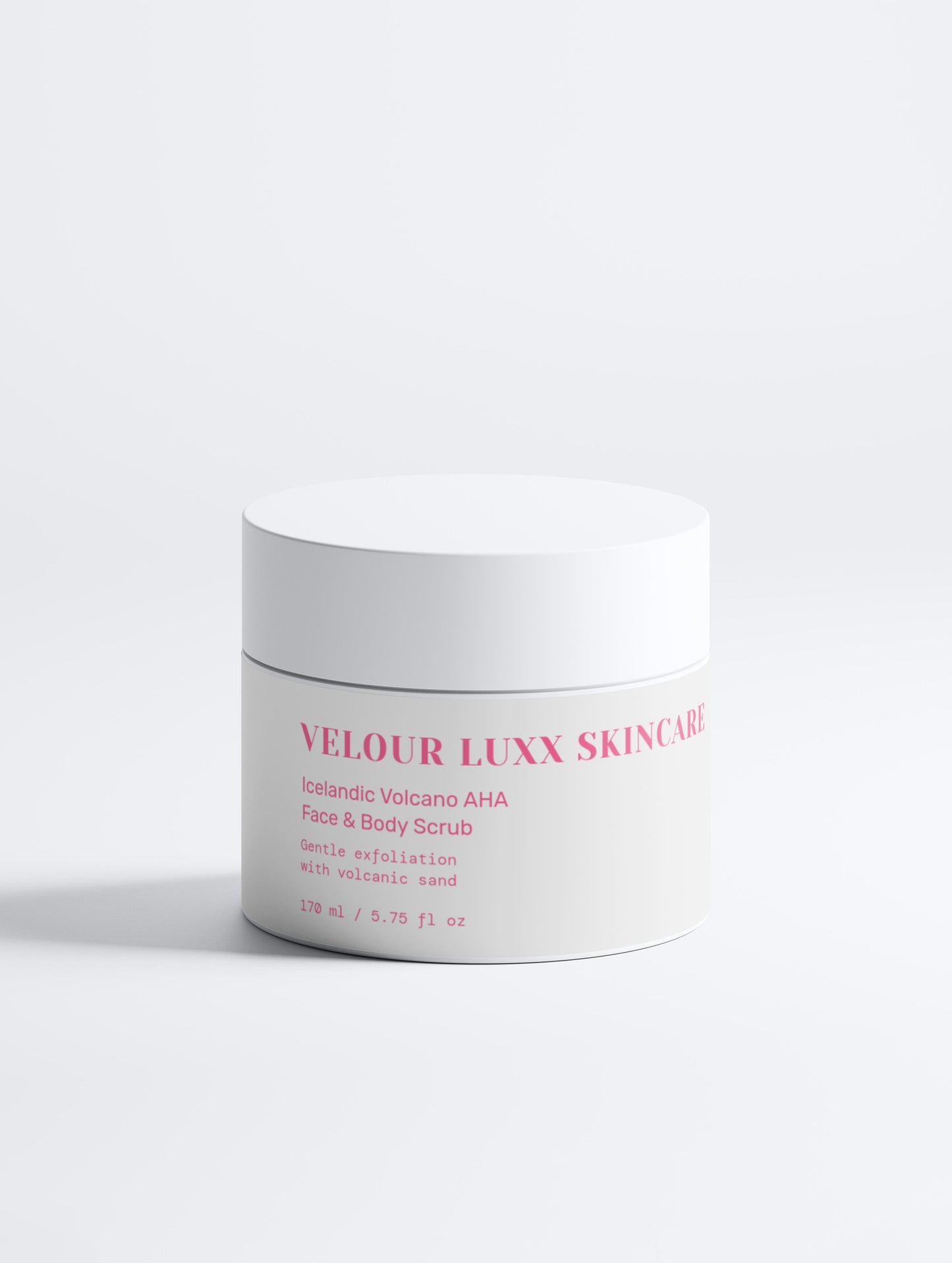 Icelandic Volcano AHA Face & Body Scrub